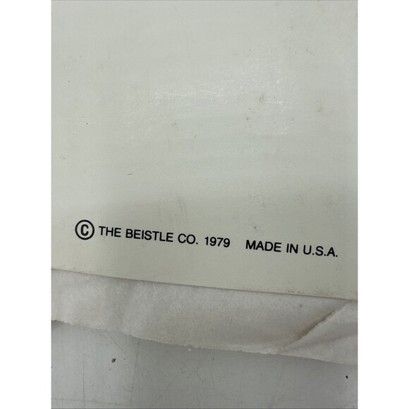 Beistle Snowman Honeycomb Die Cut Double Sided Christmas Frosty 1979 Vintage - Picture 4 of 16